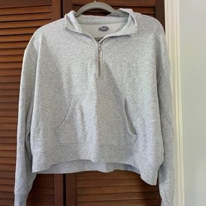 Aerie Cropped Zip-Up